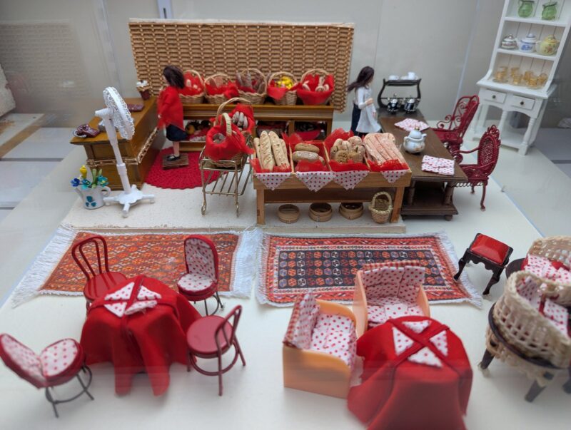 Modern Bakery diorama, based on memories of Shiraz, Iran, by Niccu Tafarrodi