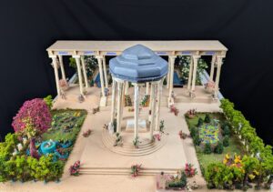 tomb or mausoleum of persian poet Hafez_hafiz_shiraz_iran_diorama_by_niccu_tafarrodi_rememberingpersia.com_