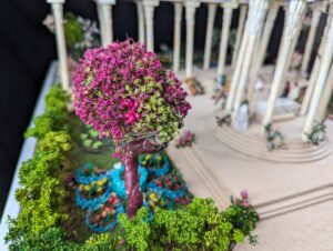 Tomb or mausoleum of Persian poet Hafez_(aka Hafiz) Shiraz Iran_diorama_by_niccu_tafarrodi_rememberingpersia.com_